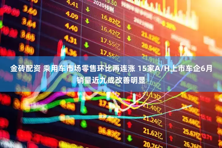 金砖配资 乘用车市场零售环比两连涨 15家A/H上市车企6月销量近九成改善明显